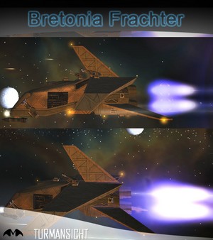 Bretonia Frachter Triebwerk