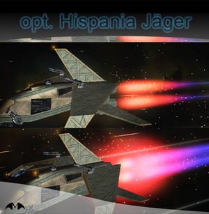 Hispania Jäger Triebwerk